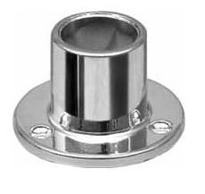 Фланец для трубы, d=25мм, хром