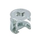 Rastex 15/15-16, эксцентриковая стяжка, без кромки, цинк, глянцевая