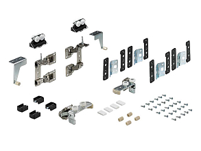 Комплект фурнитуры WING 77 для 1 двухстворчатой двери