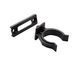 Клипса - планка, черный