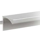 Горизонтальный профиль GOLA BALANCE 4100мм, сатиновый хром