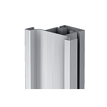 Профиль промежуточный вертикальный алюминиевый, l=4500мм, алюминий