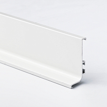 Профиль алюминиевый L-образный, l=4100, белый