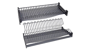 Сушка из плоского прутка в нанопокрытии, 2 поддона, 600мм, графит