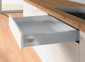 Комплект ящика InnoTech ATIRA  полного выдвижения с Silent System, h=54мм, l=470мм, цвет серый