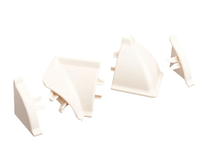 К-т фасонных частей к плинтусу-113 белый-11509 (13551361018)