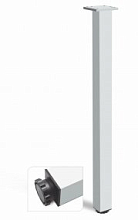 Опора для стола квадратная  GTV  820*60*60 мм, NM-60R820-05, алюминевая