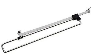 Вешалка выдвижная 300мм, хром