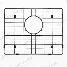 Решетка для мойки, черная, 500*450мм