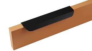 Ручка-профильная PN(015).04.00.128.196 Черный матовый №9