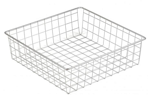Корзина сотовая 485*485*120мм белый