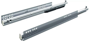 Quadro V6 30/550 Push to open, направляющая полного выдвижения, EB 20, левая