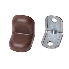 Уголок крепежный ясень с пластиковой крышкой