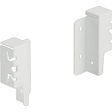 Комплект соединителей задней стенки arcitech, h94, цвет белый