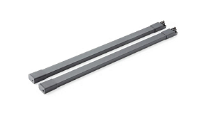 Продольный прямоугольный рейлинг для систем выдвижения СТАРТ SBR09/GRPH/450