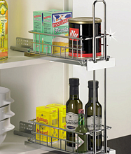 Cargo IQ plus, выдвижной элемент для навесного шкафа, серебристый