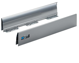 Боковина ящика InnoTech, высота 70 мм, длина 420 мм, серая, левая