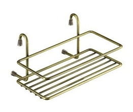 Полка 1-ярусная, 200х140х100мм, бронза