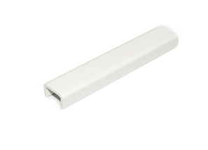 Торцевая заглушка 56мм, белый