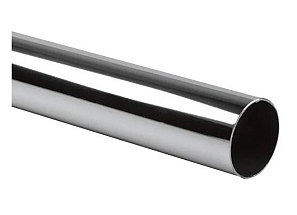 Труба d=25мм, толщина 0,8 мм, l=3000 мм, хром