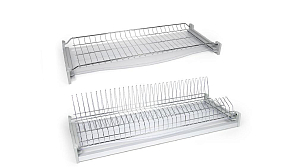 Сушка из нержавеющей стали, 2 поддона, 700мм 