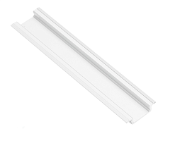 Встраиваемый алюминиевый профиль с экраном 2000*22*6мм БЕЛЫЙ