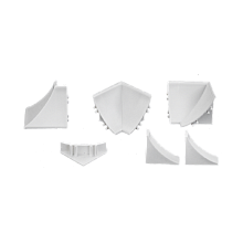 К-т фасонных частей к плинтусу Generics белый-91115 (13894371024)