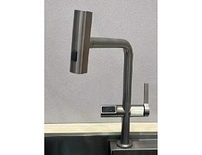Смеситель 39*27 (с датчиком температуры воды), Черный