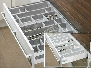 OrgaTray Professional, лоток для столовых приборов для InnoTech, серый