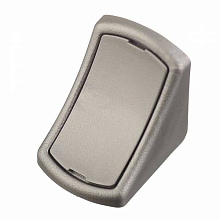 Уголок-стяжка пластмассовый на 2шурупа 1003, серебро (695)