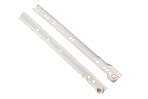 Направляющие роликовые 400мм, белые