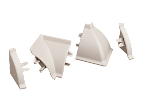 К-т фасонных частей к плинтусу-113 серый-98138 (13551361025)