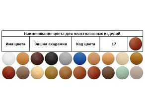 Заглушка для технических отверстий d=5мм, вишня академия