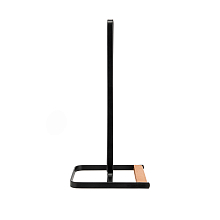 Держатель бумажных полотенец, черный матовый 