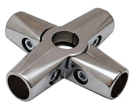 GP 24 (R-45) Соединитель 5-х труб хром