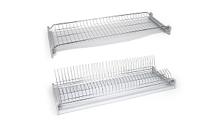 Сушка из нержавеющей стали, 2 поддона, 900мм 