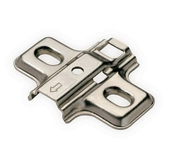 T-Type TITUS Монтажная планка петли F3 мм крестообразная с винтами 6,3*15мм, 3D регулировка