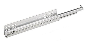 Скрытая направляющая частичного выдвижения Push to Open Quadro25/300мм, левая