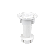 Опора ПП 60мм, белая, 3 части Эконом