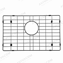 Решетка для мойки, черная, 600*450мм