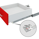 Направляющие скрытого монтажа B-Slide, DB8881Zn/400