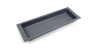Поддон пластиковый для ножей серый 157*480мм