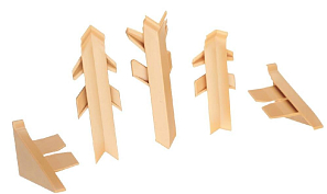 К-т фасонных частей к плинтусу Перфетто-лайн бежевый-94137 (12197251010)