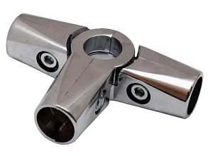 GP 23 (R-44) Соединитель 4-х труб хром