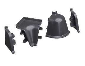 К-т фасонных частей к плинтусу-118 серый-98151 (1229725027)