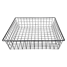 Корзина сотовая 485*485*120мм черный