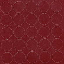 Заглушка самоклеящаяся d-14мм, бургундский