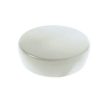 Крышка круглая для петли, мат. хром