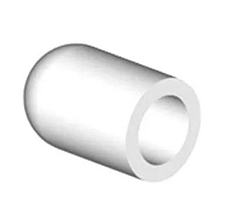 Наконечник сетчатой полки, белый