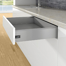 Комплект ящика ArciTech 350мм, H126мм, серебристый